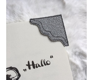 Stickserie ITH - Buchecken Blanko